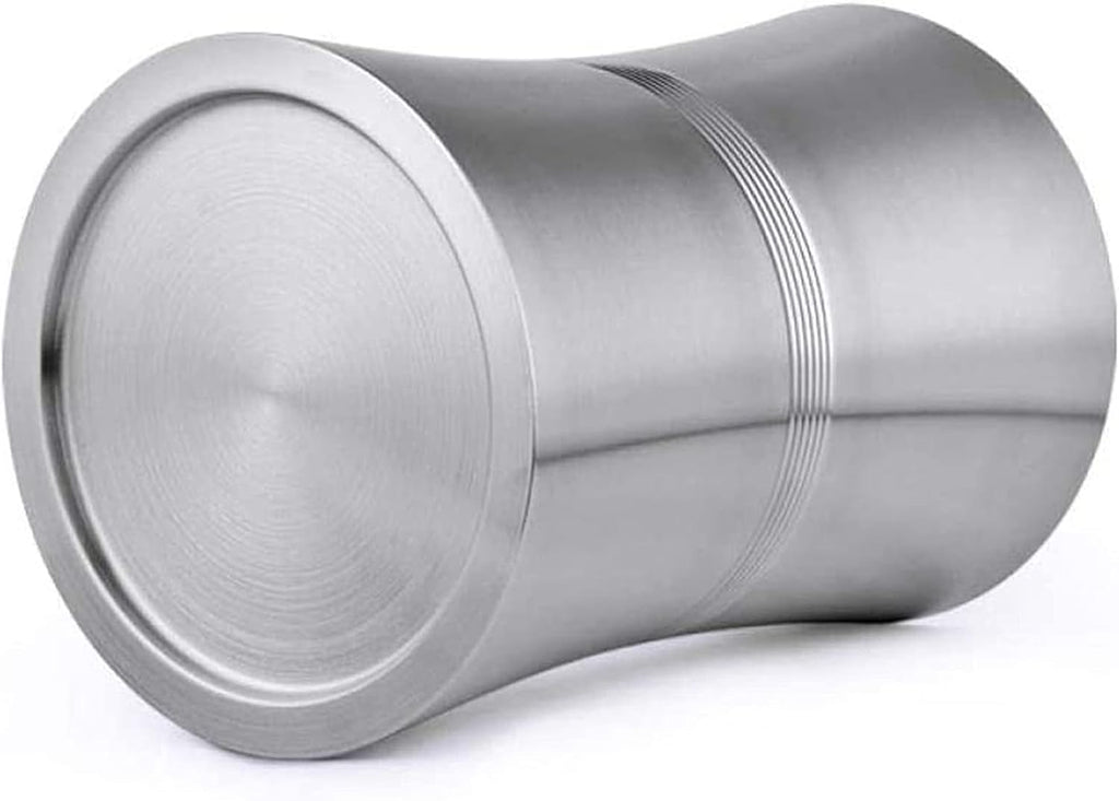 BTZHY Ice Bucket,Wine Glass Galvanized Metal and Scoop Steel Construction Insert Lid Included