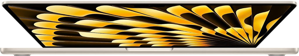 2023 Apple MacBook Air with Apple M2 Chip with 8-Core CPU/10-Core GPU (15-inch, 8GB RAM, 256GB SSD Storage) (QWERTY English) Starlight (Renewed)