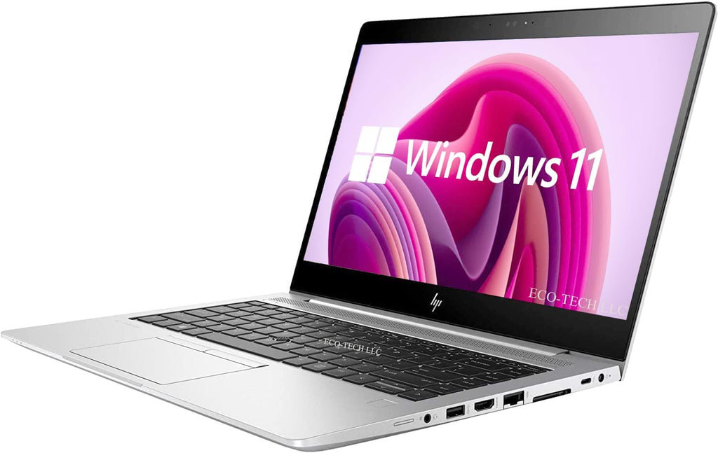 HP Elitebook 840 G5 14' FHD Business Laptop Computer, Intel Quad-Core i5-8350U, 16GB DDR4 RAM, 512GB SSD, Backlit Keyboard, Type-C, HDMI, Windows 11 Pro (Renewed)