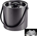 Premium Double Wall Insulated Stainless Steel Ice Bucket with Lid for Party Champagne Ideal Bar Beer and Wine