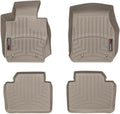 WeatherTech Custom Fit FloorLiners for BMW Active Hybrid 3, 328i, 330i - 1st & 2nd Row (454541-454102), Tan