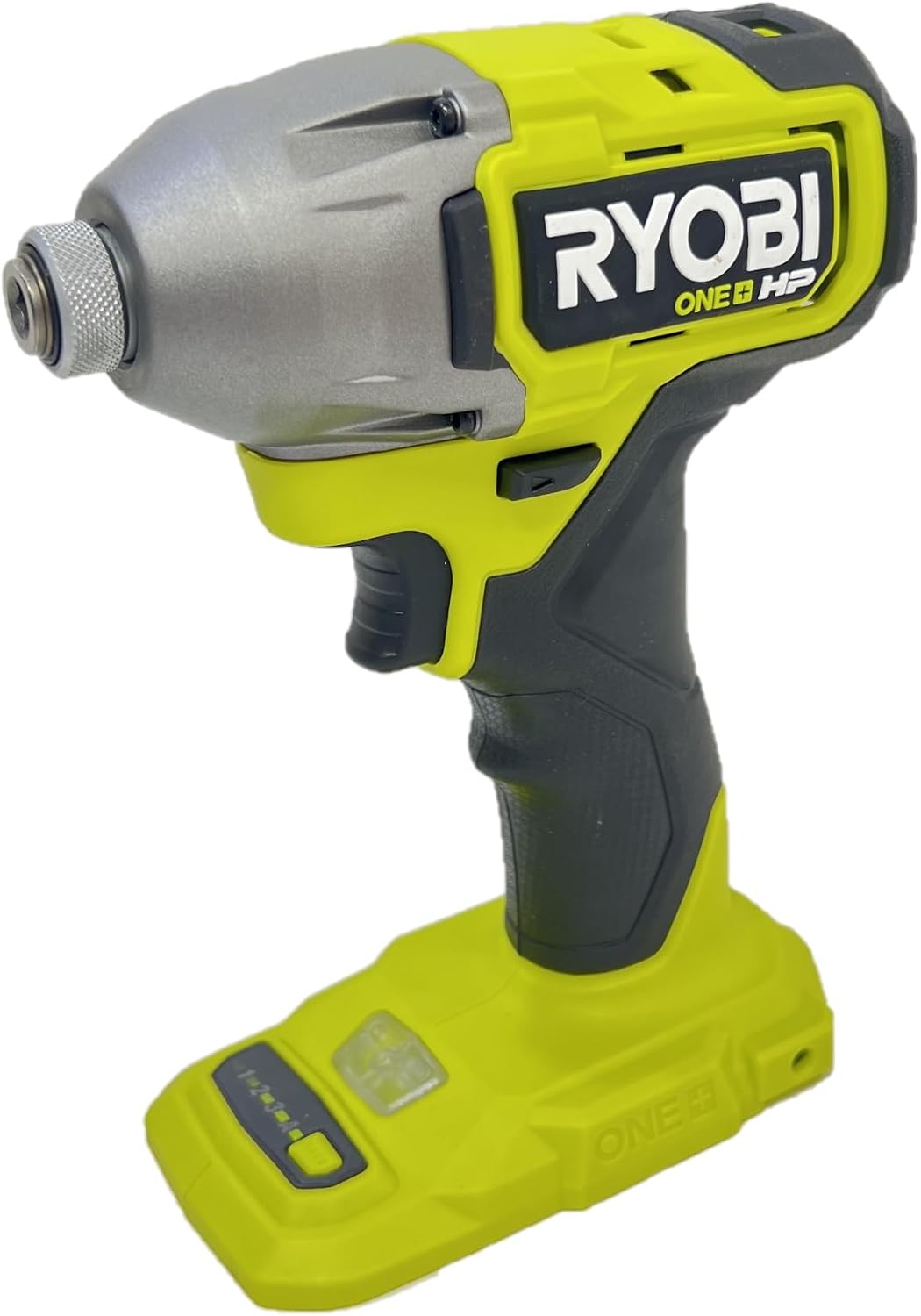 RYOBI ONE+ HP 18V Brushless Cordless 1/4 in. 4-Mode Impact Driver - PBLID02B - Tool Only (Battery Not Included) | Battery and Charger Sold Separately
