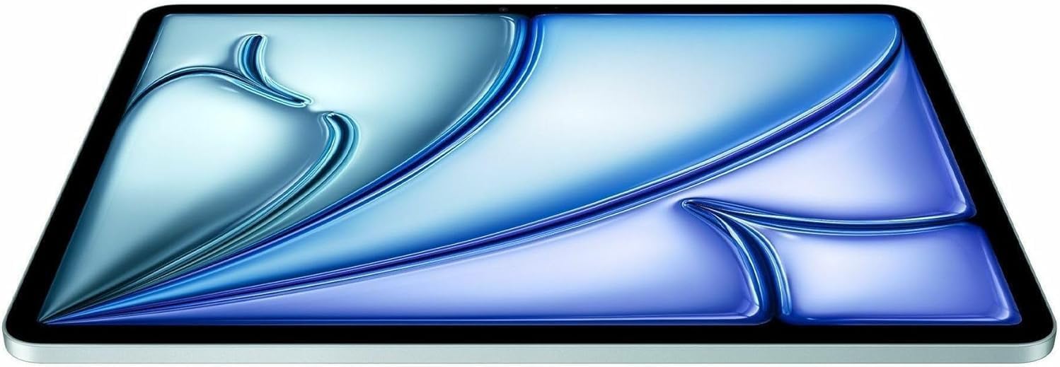 2025 Apple iPad Air 7, 13' Display 256GB Storage WiFi Only - Blue (Premium Renewed)