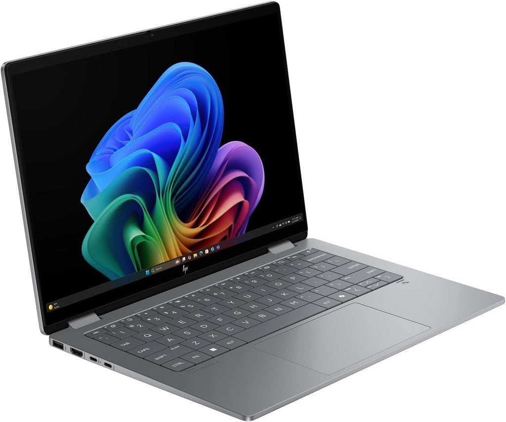 HP OmniBook X Flip 2-in-1 Laptop 14' WUXGA IPS Touchscreen 8-Core AMD Ryzen AI 7 350 24GB LPDDR5 1TB SSD AMD Radeon 860M Graphics Wi-Fi 6E Backlit Keyboard Win11 Home w/ONT 32GB USB
