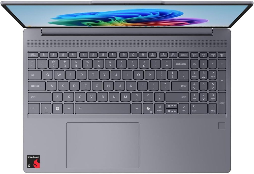 Lenovo IdeaPad Slim 3X Home Student Business Laptop 2026, 15.3' 2K (1920x1200) Touchscreen, 8-Core Snapdragon X X1-26-100, 16GB LPDDR5x RAM, 1TB (2X 512GB) SSD, FPReader, Wi-Fi 7, Cam, Copilot Win 11