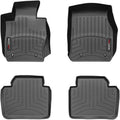WeatherTech Custom Fit FloorLiners for BMW 328i, 320i, 328i - 1st & 2nd Row (444541-444102), Black