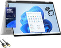 HP Envy 2-in-1 Laptop, 16' WUXGA IPS Wide Ultra Touchscreen Display, Intel Core Ultra 5 125U (Up to 4.3GHz), 16GB DDR5, 512GB PCIe SSD, TB 4, WiFi 6E, Bluetooth, Webcam, PDG HDMI Cable, Win 11 Pro
