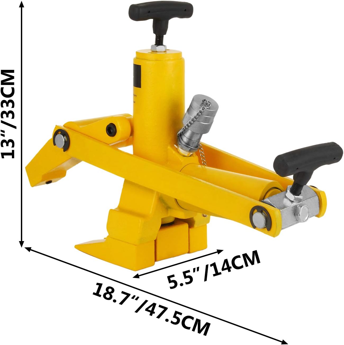 BestEquip Bead Breaker 10,000PSI Air Hydraulic Bead Breaker Portable Tire Tool Bead Breaking Force for Car Truck Trailer