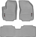 WeatherTech Custom Fit FloorLiners for GMC Terrain - 1st & 2nd Row (4612341-4611762), Grey