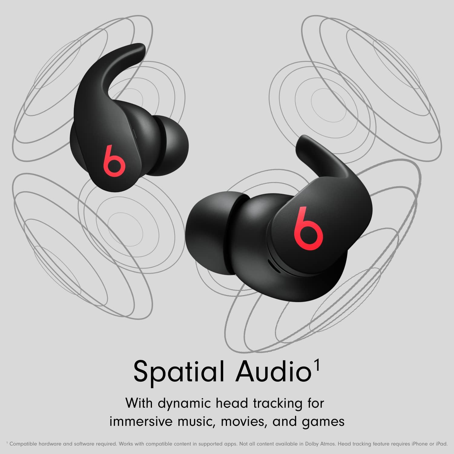 Beats Fit Pro True Wireless Bluetooth Noise Cancelling in-Ear Headphones - Black