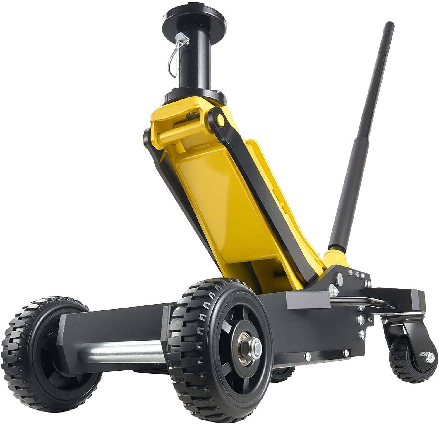 VEVOR Off Road Floor Jack, 3 Ton Aluminum & Steel Racing Low Profile Floor Jack with Dual Pistons Quick Lift Pump & Extension Post, Hydraulic Trolley Car Lift Jacks for Motorcycles, ATVs, SUV Pickup