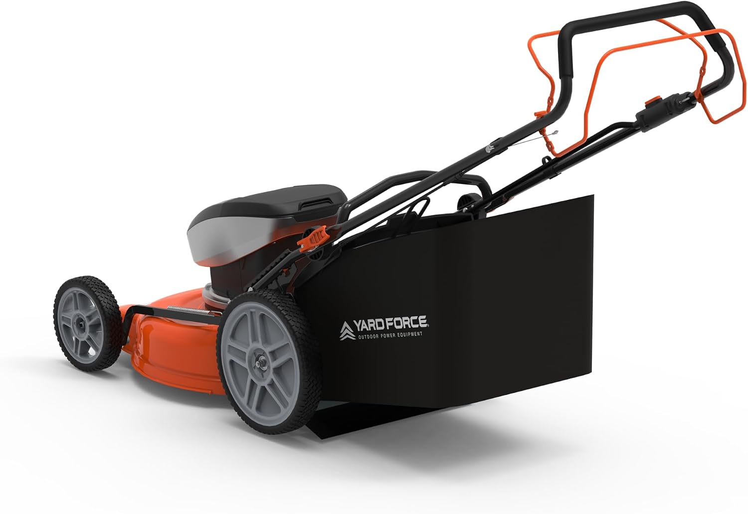 Yard Force Electric YF40VRX21-SP 21' Cordless Lawn Mower – 40V Lithium-Ion Battery, 3-in-1 Self-Propelled, Adjustable Cutting Heights, Brushless Motor. 2X Batteries Included.