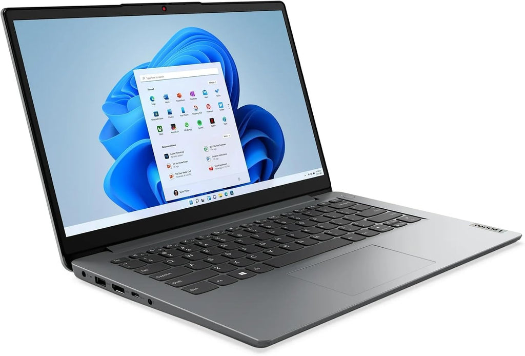 Lenovo IdeaPad 14 Inch HD Chromebook Laptop | Intel Dual-Core CPU | 8GB RAM, 128GB Storage | 11HR Battery | Dolby Audio | ChromeOS Flex, Designed Purely for School & Work, Game App Not Allowed