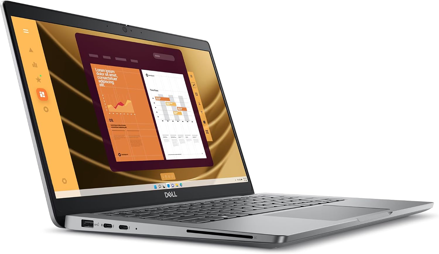 Dell 2025 Laptop | Latitude 5350 2-in-1 | 13.3' 1920x1080 Touch IPS | Intel 12-Core Ultra 7 165U vPro | 16GB LPDDR5 | 1TB SSD | Win11 Pro | Wi-Fi 6E - BT 5.3 - Backlit KB - 1080p Camera - Grey
