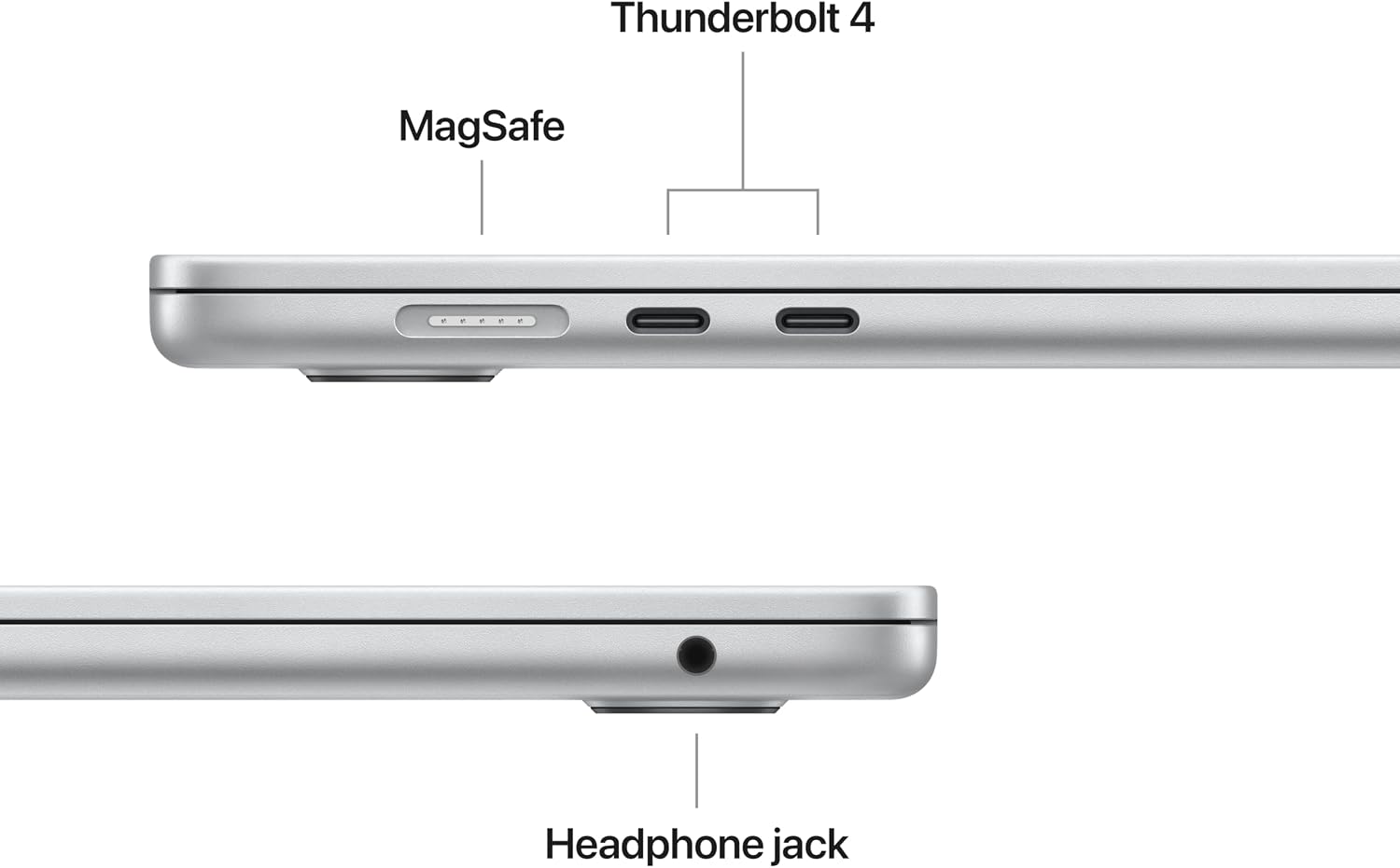 Apple 2025 MacBook Air 15-inch Laptop with M4 chip: Built for Apple Intelligence, 15.3-inch Liquid Retina Display, 16GB Unified Memory, 512GB SSD Storage, 12MP Center Stage Camera, Touch ID; Silver