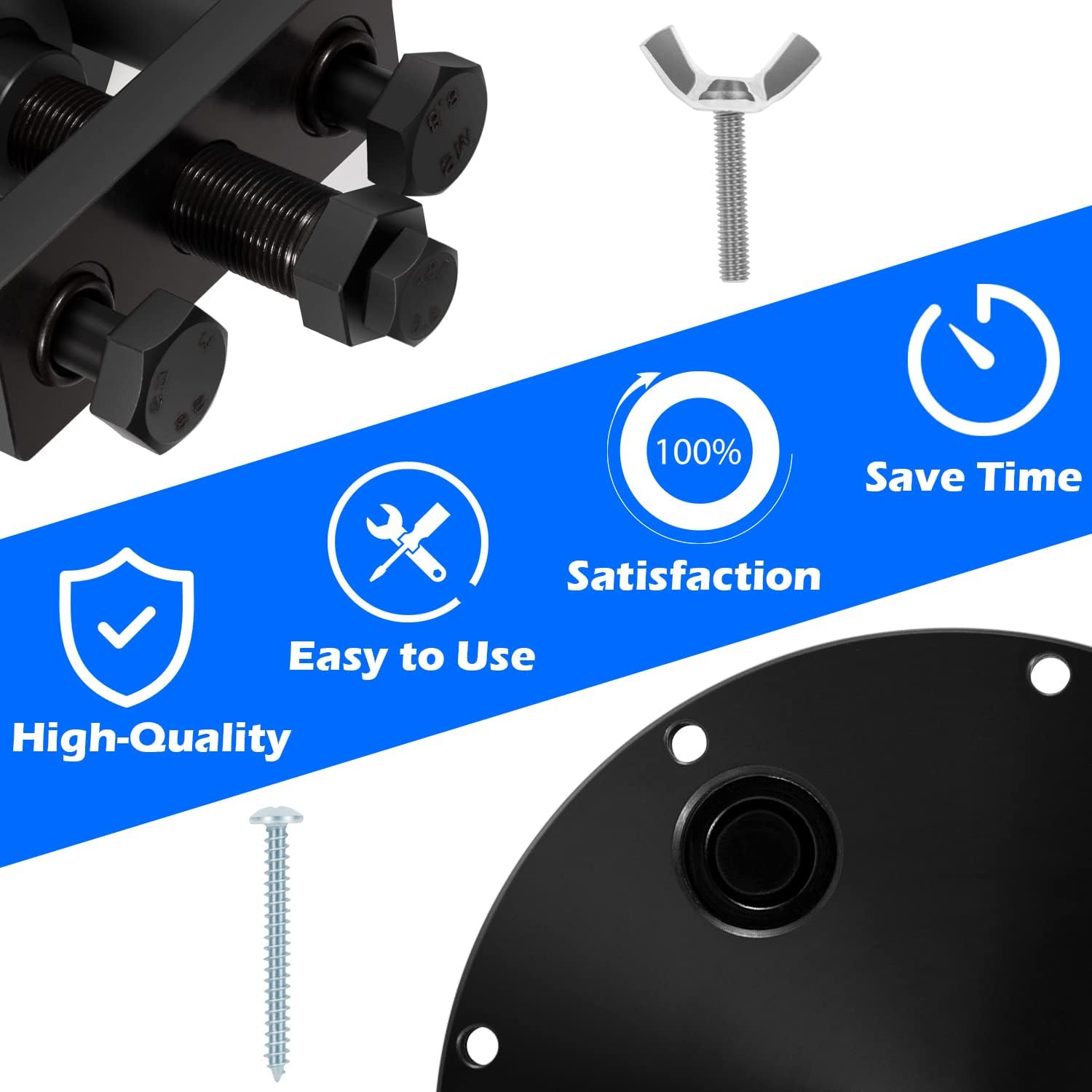 Bonbo for Detroit Diesel DD13 DD15 Crankshaft Oil Seal Front & Rear Seal Remover & Installer Tool Kit Alternative to W470589004300 W541589023300 W541589003400