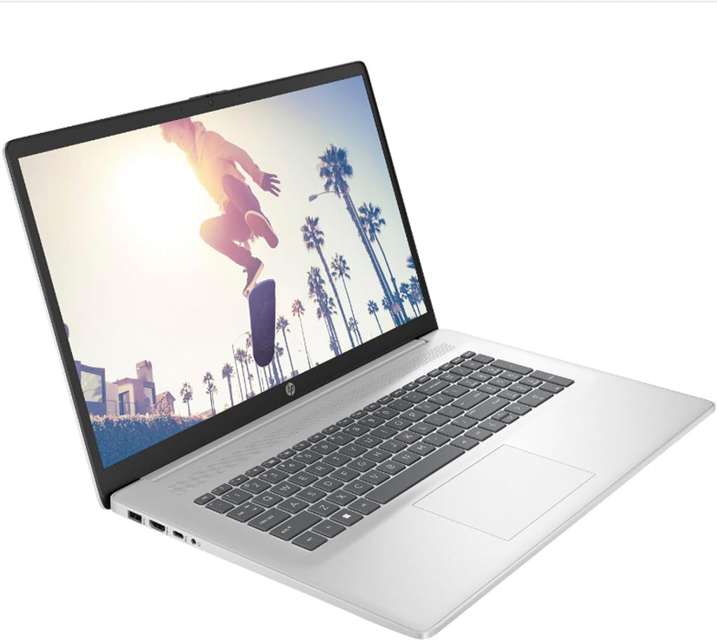 HP 17.3' FHD Laptop for Students and Business, Windows 11 Pro, AMD Ryzen 5 7430U, 1920 * 1080 Display, 64GB Memory, 2TB SSD, Webcam, Wi-Fi, Bluetooth, w/Accessories