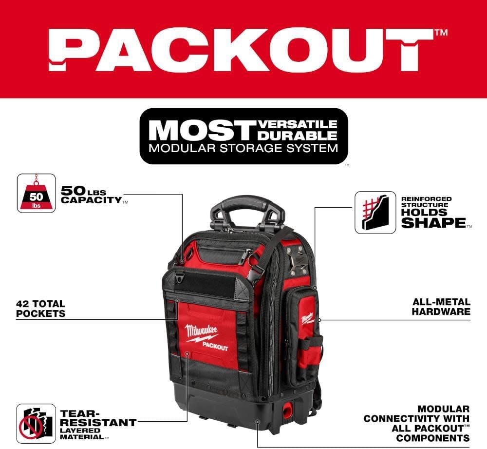 Milwaukee Electric - PACKOUT Structured Backpack
