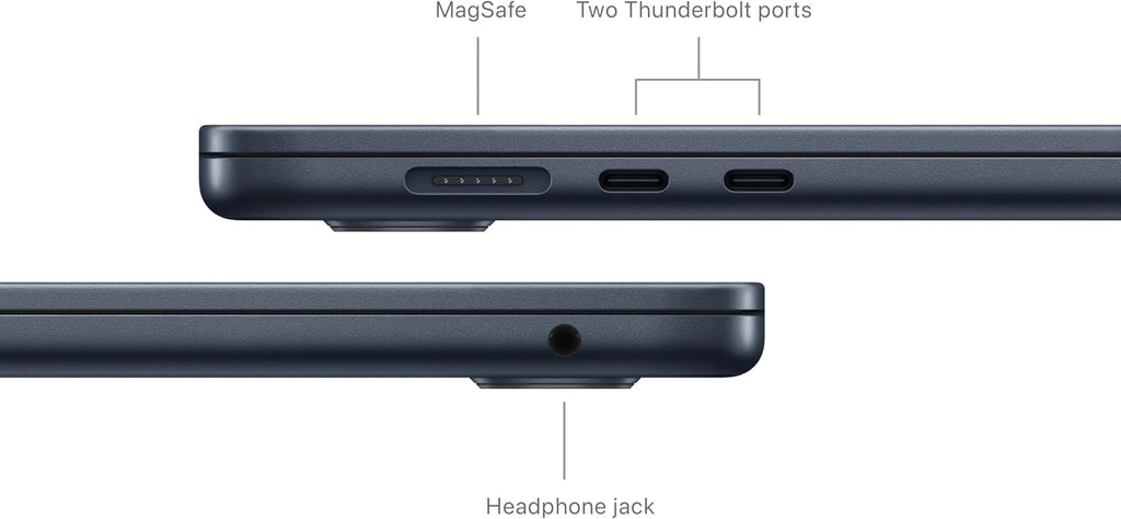 Apple 2024 MacBook Air 15-inch Laptop with M3 chip: Built for Apple Intelligence, 15.3-inch Liquid Retina Display, 8GB Unified Memory, 512GB SSD Storage, Backlit Keyboard, Touch ID; Midnight