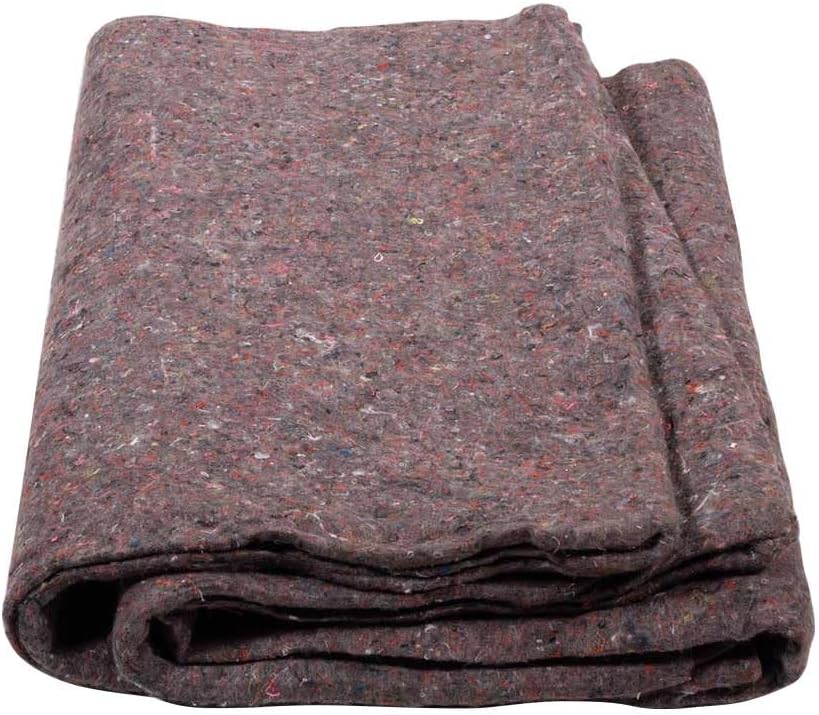 Mytee Products 24 Pack 72' x 80' Textile Moving Blankets - Heavy Duty Furniture Moving Pads for Packing & Transport, Protective Skin Moving Blankets for Storage & Home