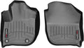 WeatherTech Custom Fit FloorLiners for Honda Fit, HR-V, 1st Row (447051), Black