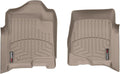 WeatherTech Custom Fit FloorLiners for Chevrolet Avalanche, Avalanche, Escalade ESV - 1st Row (450661), Tan