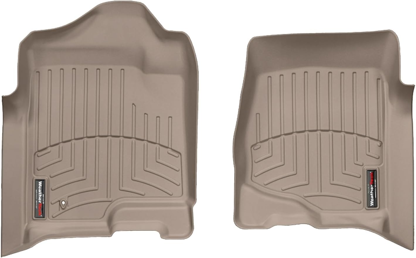 WeatherTech Custom Fit FloorLiners for Chevrolet Avalanche, Avalanche, Escalade ESV - 1st Row (450661), Tan