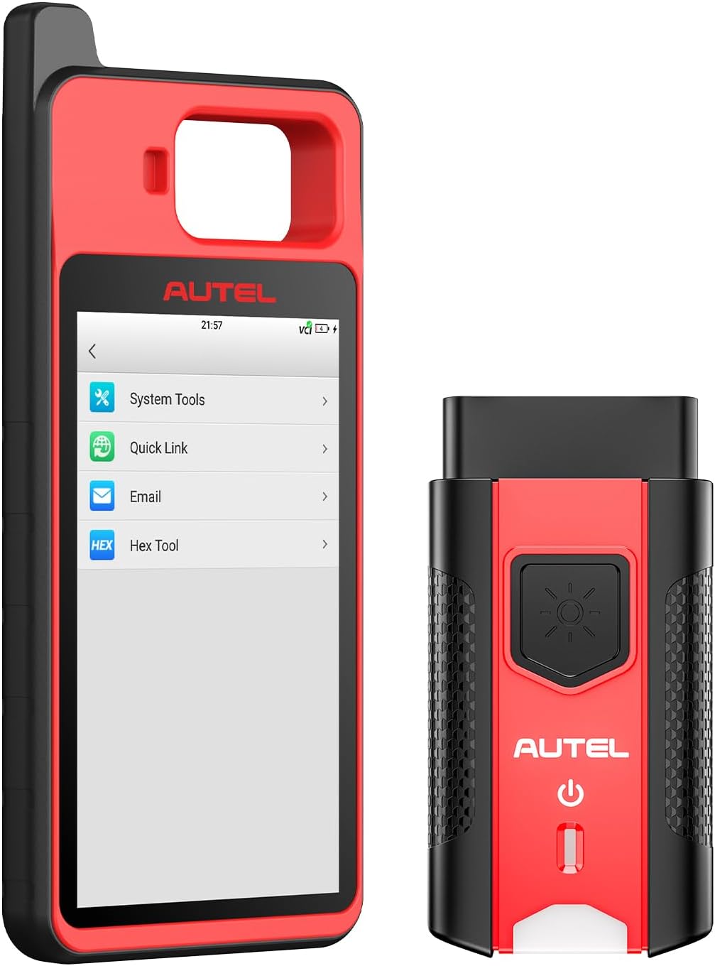 Autel Scanner MaxiIM KM100 (X), 2026 Car Diagnostic Scan Tool, OBD-Learn for 99% Cars, Lifetime Free Update, IM508S IM608 PRO II Lite Model, 2.0 Hardware for Home Mechanics & DIYers (KM Series 100)