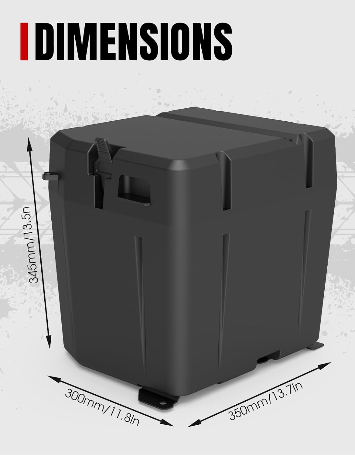 A & UTV PRO Under Seat Dry Storage Box for Polaris Ranger XP 1000, Waterproof (Fit Door) Lockable Storage Boxes Compatible with 2018-2025 Ranger XP 1000, Replace OEM #2882910 (Lock Not Included)