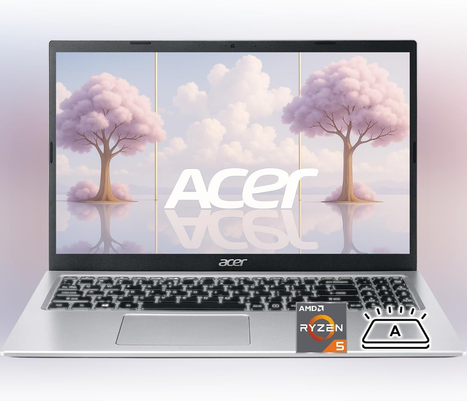 acer Aspire 3 Premium Laptop Computer Featuring Backlit Keyboard | AMD Ryzen 5 7430U CPU | 16GB RAM | 1TB SSD | 15.6' FHD Display | Webcam | Fast Wi-Fi 6 | Copilot AI Chat | Type-C | Windows 11 Pro