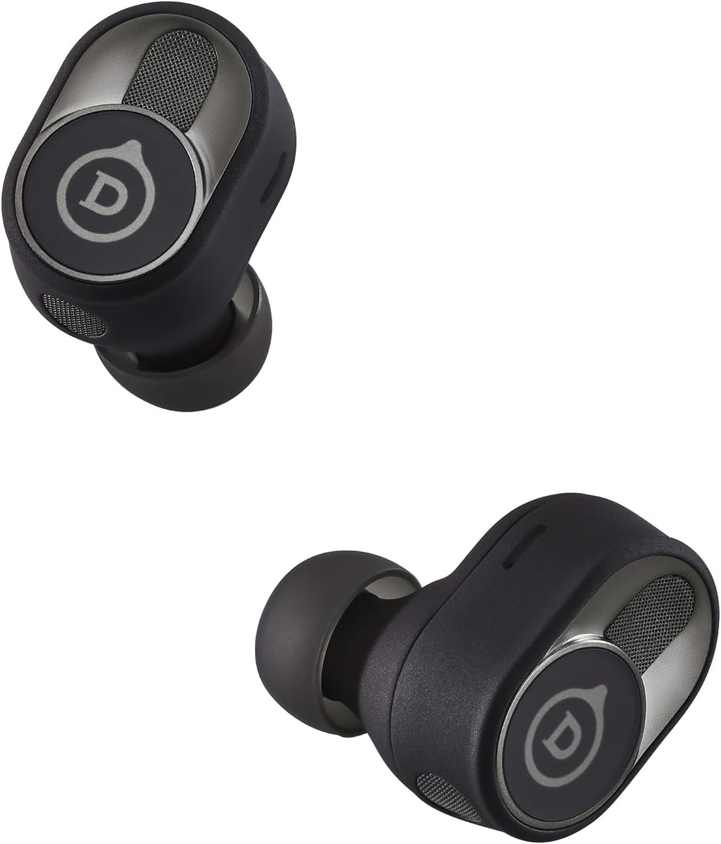 Devialet Gemini II True Wireless Earbuds - Matte Black - Audiophiles - Daily Music & Commute - Pristine Audio Fidelity Sound Clarity and Effective Noise Cancellation.
