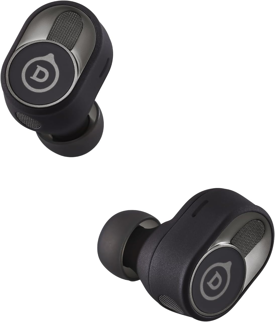 Devialet Gemini II True Wireless Earbuds - Matte Black - Audiophiles - Daily Music & Commute - Pristine Audio Fidelity Sound Clarity and Effective Noise Cancellation.
