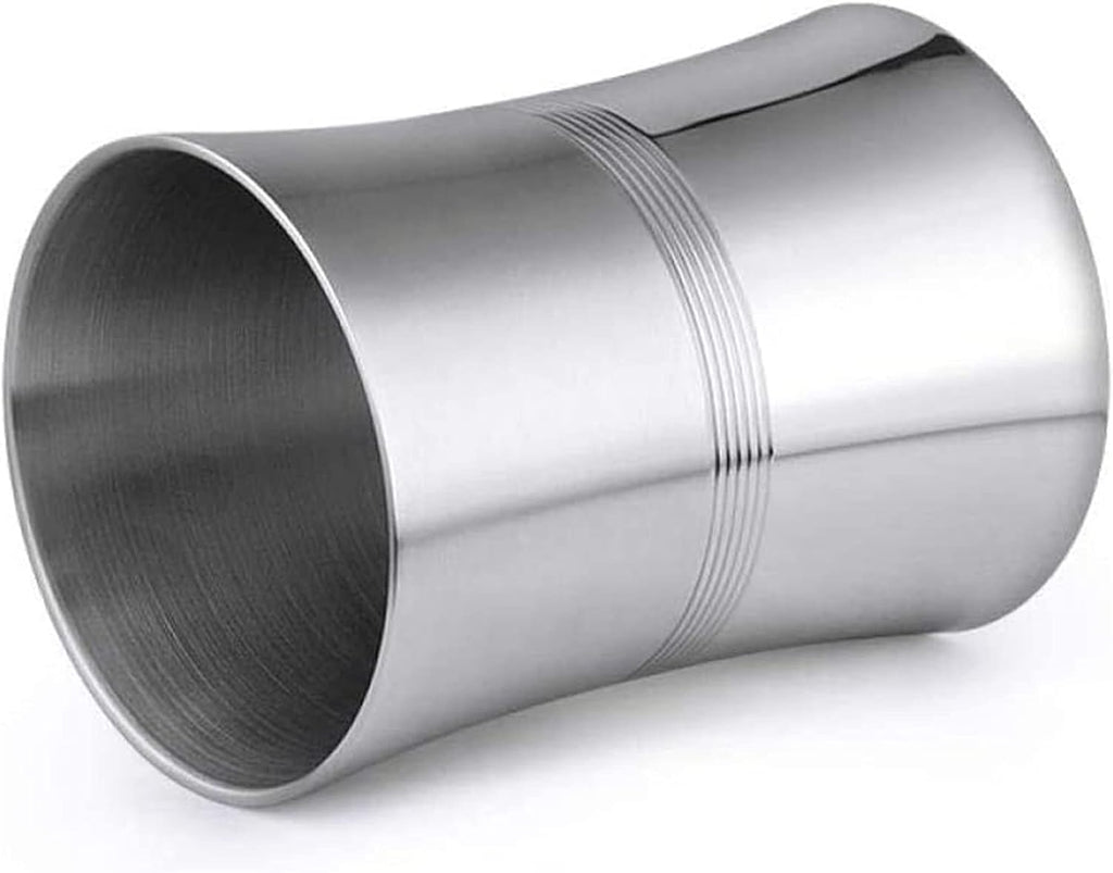 BTZHY Ice Bucket,Wine Glass Galvanized Metal and Scoop Steel Construction Insert Lid Included