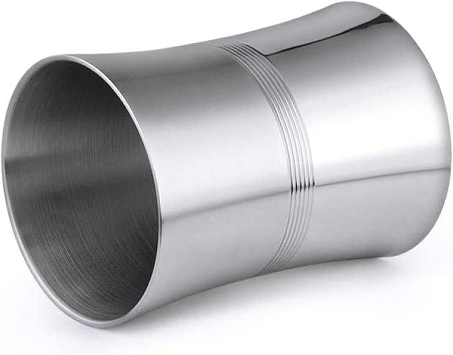 BTZHY Ice Bucket,Wine Glass Galvanized Metal and Scoop Steel Construction Insert Lid Included