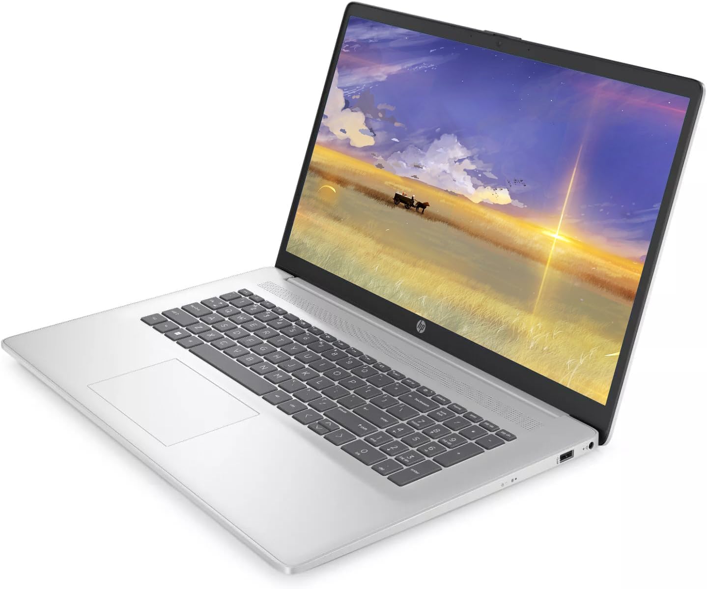 HP 2025 17.3' Business Laptop, 3th Gen Intel Core i5-1334U (Up to 4.6GHz), 16 GB RAM, 1 TB SSD, HD+ 250Nits Display, Intel Graphics, Backlit KB, Fingerprint, Wi-Fi 6, Windows 11 Pro, w/Accessories