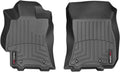 WeatherTech Custom Fit FloorLiners for Subaru Legacy, Outback, 1st Row (447081), Black