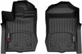 WeatherTech Custom Fit FloorLiners for Ford Ranger - 1st Row (4418921V), Black