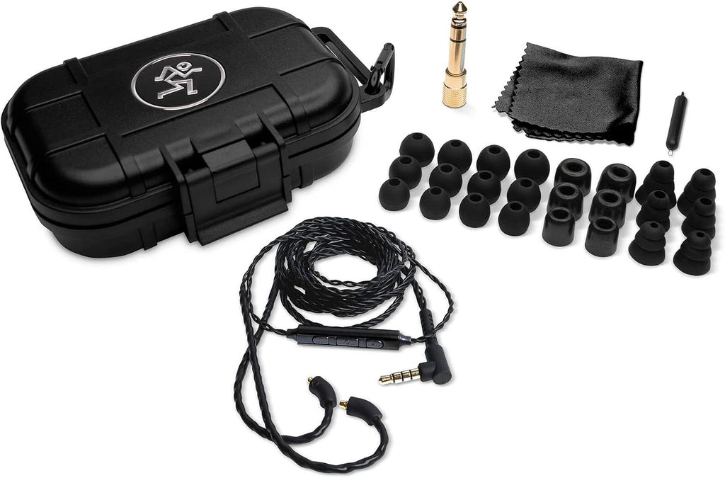 Mackie MP Series In-Ear Headphones & Monitors with Triple Dynamic Drivers (MP-320)