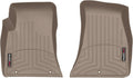 WeatherTech Custom Fit FloorLiners for Dodge Challenger, Challenger, 1st Row (4510491), Tan