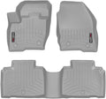 WeatherTech Custom Fit FloorLiners for Lincoln Nautilus - 1st & 2nd Row (46845-1-2), Grey