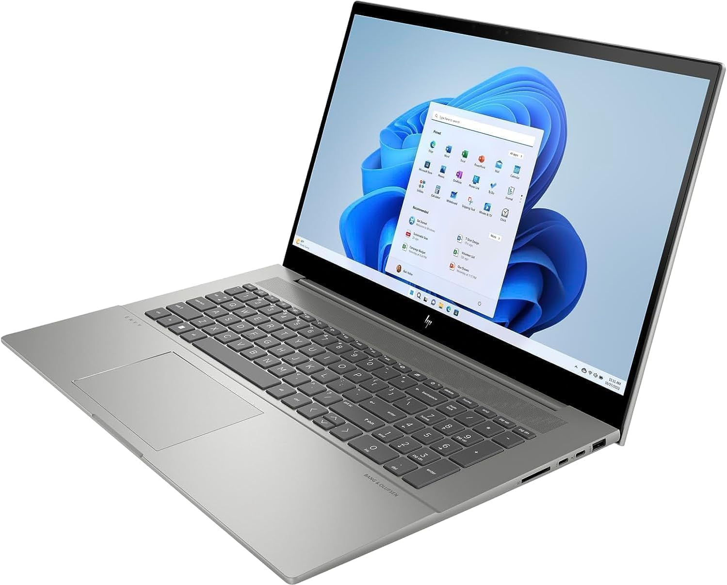 HP Envy 17 Laptop, 17.3' FHD Touchscreen Display,Intel i7-1355U Processor, 32GB RAM 1TB SSD, NVIDIA GeForce RTX 3050, Backlit Keyboard, Wi-Fi 6E, Bluetooth 5.3, Windows 11 Home, Silver