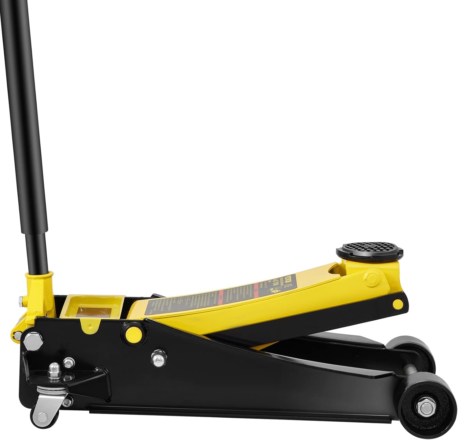 VEVOR 4 Ton Low Profile, Heavy-Duty Steel Racing Floor Jack with Dual Pistons Quick Lift Pump, Lifting Range 3.94'-20.98'