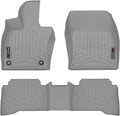 WeatherTech Custom Fit FloorLiners for Toyota Prius - 1st & 2nd Row (461810-1-2), Grey