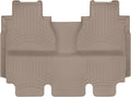 WeatherTech FloorLiner HP Custom Fit Floor Mats for Toyota Tundra 2nd Row (450938IM), Tan