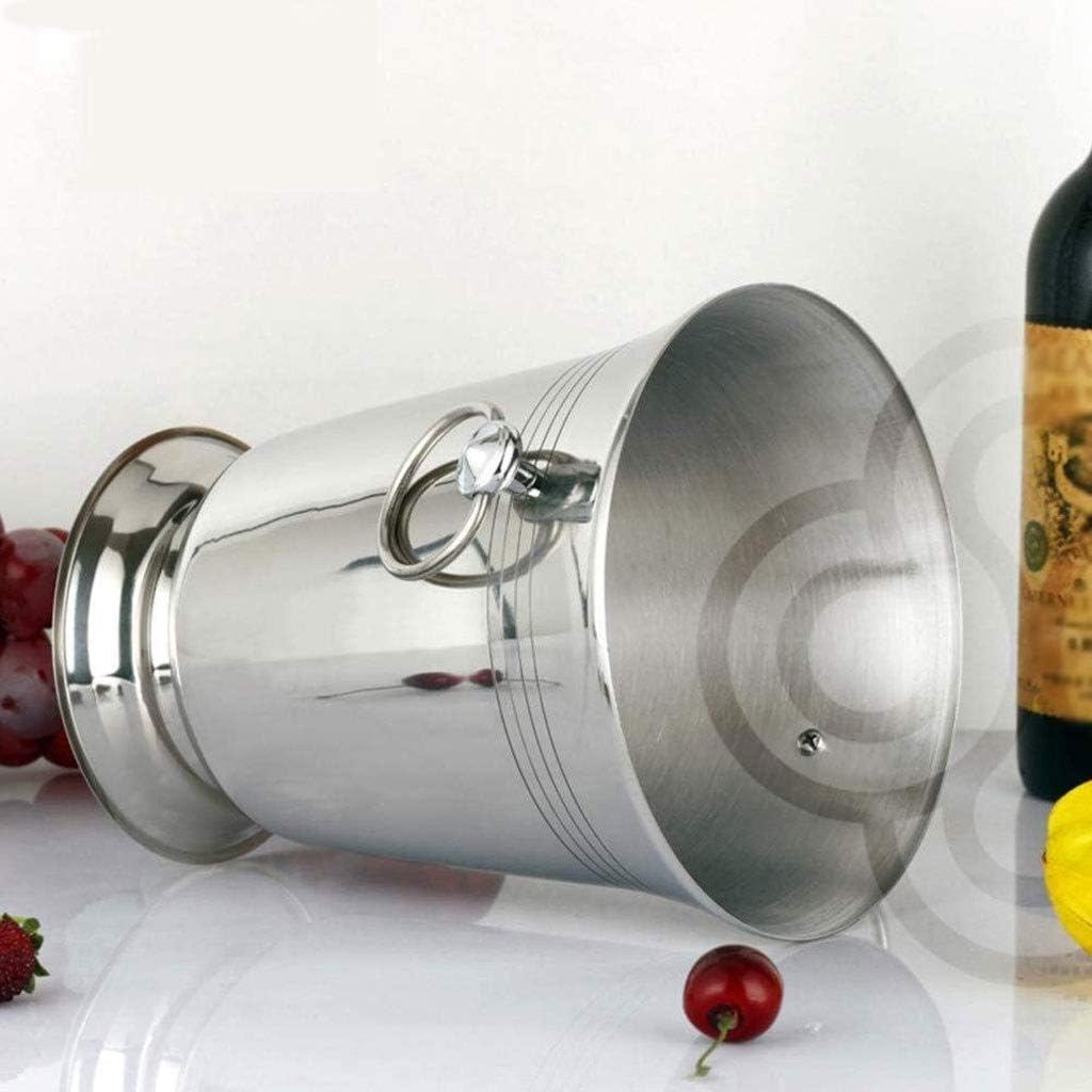 Stainless Steel Ice Bucket Red wine Barrel Grape Beer Grain Champagne Bar Club