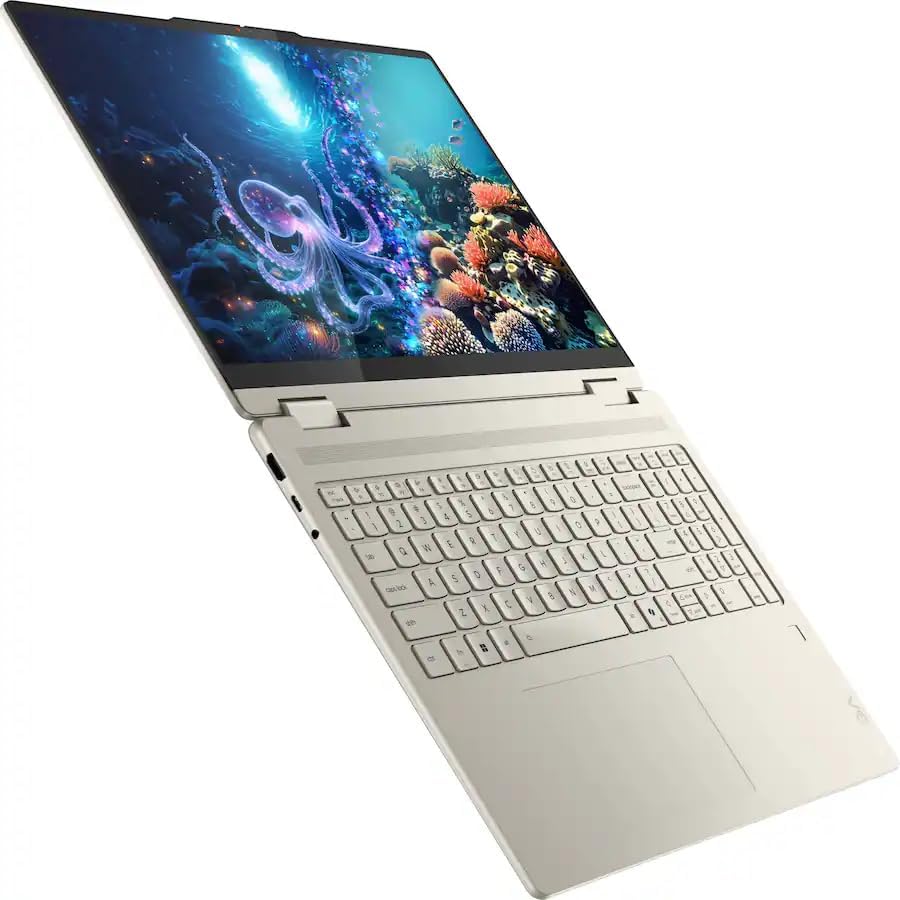 Lenovo Yoga 7 2-in-1 Copilot+ PC 16' Full HD LCD Touchscreen Laptop|AMD Ryzen AI 7 350|AMD Radeon Graphics|Fingerprint|Backlit| 16GB RAM DDR5 | 1024GB SSD | Windows 11 Pro |