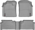 WeatherTech Custom Fit FloorLiners for Toyota Tundra - 1st & 2nd Row (46044-1-2), Grey