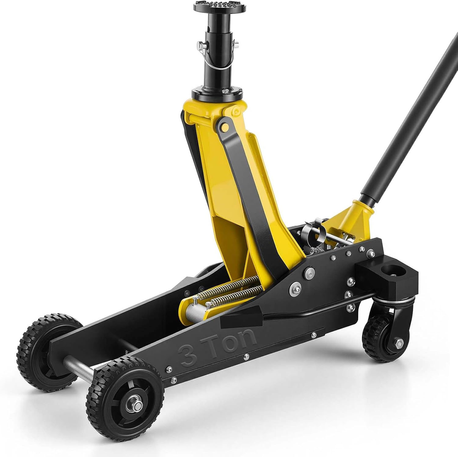 VEVOR Off Road Floor Jack, 3 Ton Aluminum & Steel Racing Low Profile Floor Jack with Dual Pistons Quick Lift Pump & Extension Post, Hydraulic Trolley Car Lift Jacks for Motorcycles, ATVs, SUV Pickup
