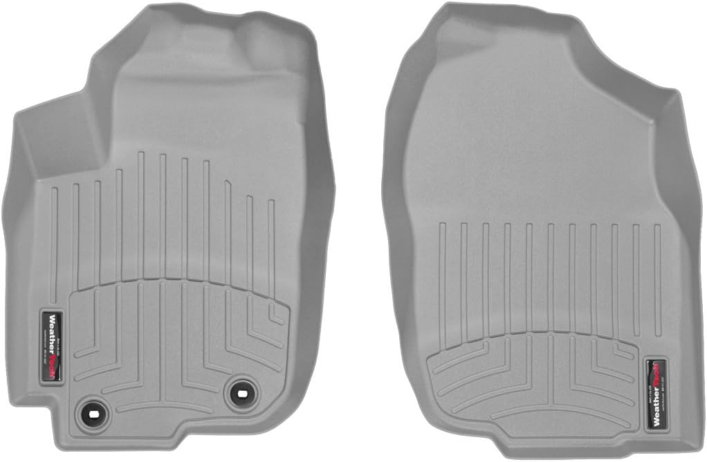 WeatherTech Custom Fit FloorLiners for Toyota RAV4, RAV4, RAV4-1st Row (465101), Grey