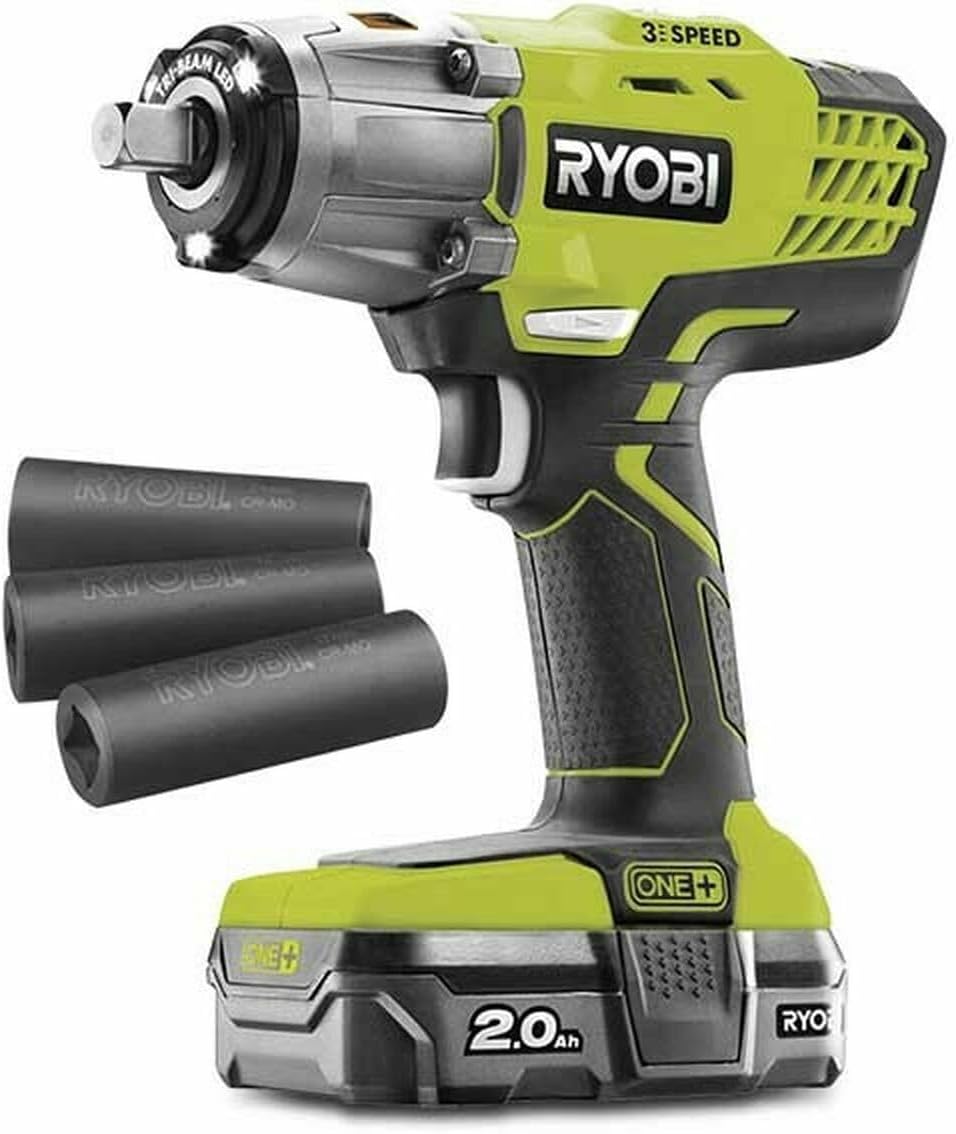 RYOBI - 18 V 2 Ah LithiumPlus battery impact bolter